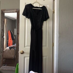 Ralph Lauren Elegant Black Evening Romper